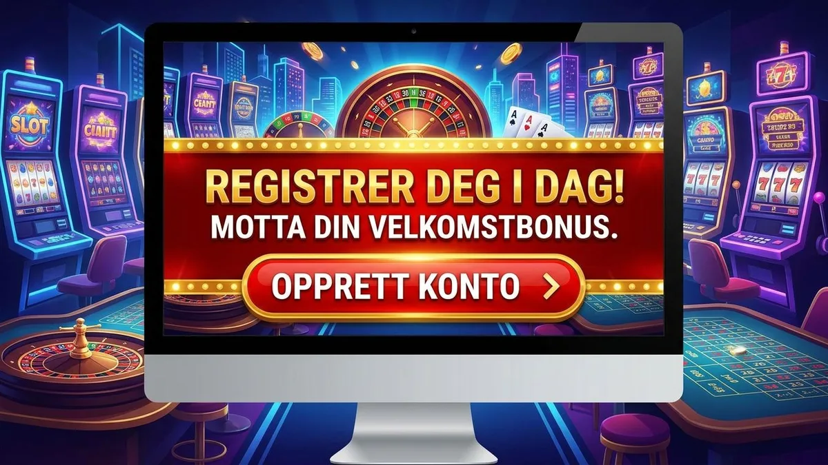 Registrer deg med bonus