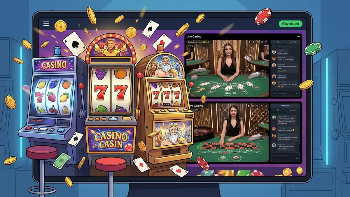 Casinospill og spilleautomater